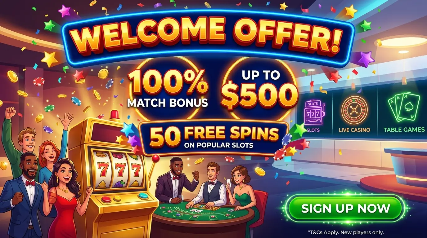 Superb welcome offer