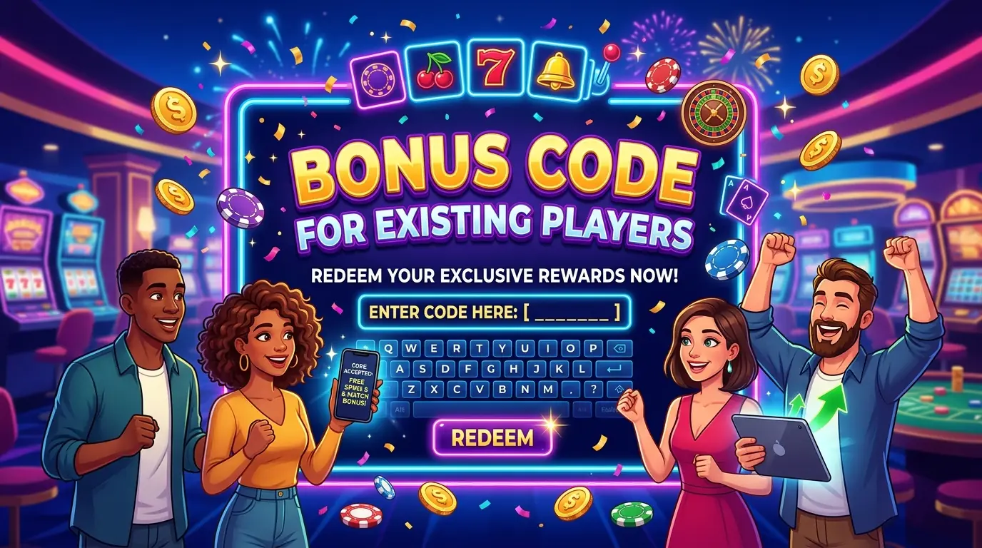 Superb bonus code for existing players